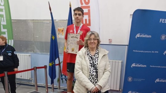 Atletism. Cezar Ștefan Dan, argint la Naționalele U14