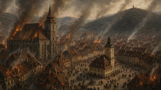 337 de ani de la Marele Incendiu care a schimbat Brașovul