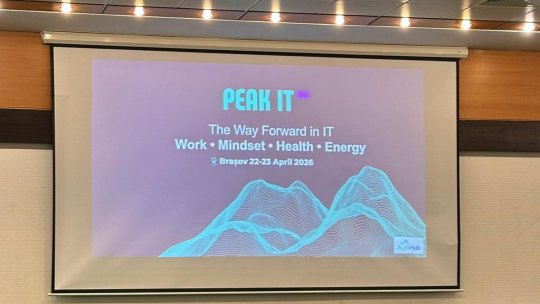 PEAK IT a revenit la Brașov! Peste 500 de experți în IT participă la eveniment
