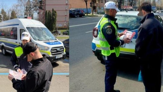 Ample controale ale polițiștilor pe drumurile din județ! 17 permise reținute de oamenii legii