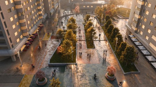 Pietonalul din Răcădău va fi transformat într-o adevărată pădure urbană. Primăria a obținut finanțare nerambursabilă