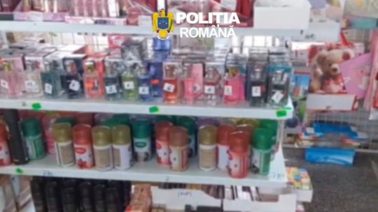 Peste 300 de produse contrafăcute confiscate de polițiști în cadrul operațiunii „JUPITER” | VIDEO