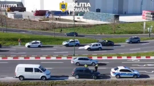 400 de mașini verificate de polițiști și 900 de persoane legitimate | VIDEO