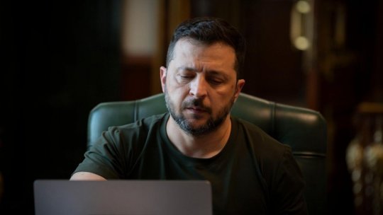 Volodimir Zelenski a anunțat că Ucraina se pregătește să exporte arme