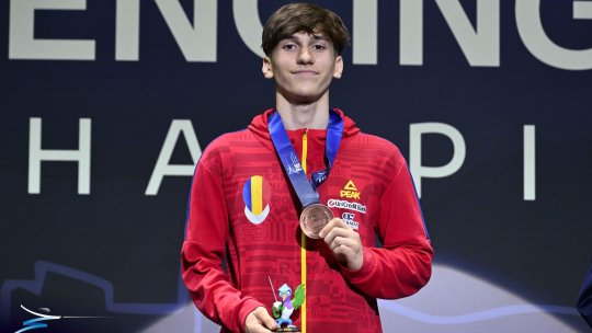 Scrimă. Medalie de bronz pentru Matei Radu