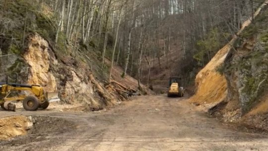Drumul forestier de la Pietrele lui Solomon ar putea fi redeschis săptămâna viitoare