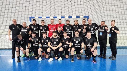 Handbal masculin. Victorie pentru CSO Teutonii Ghimbav contra celor de la Dinamyc Zalău
