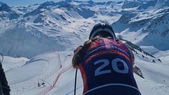Schi. Ania Caill - evoluție bună în cadrul Campionatelor Naționale ale Franței la schi alpin
