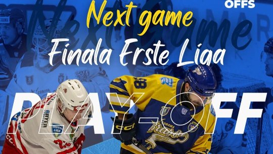 Finala Erste Liga la hochei pe gheață debutează la Brașov