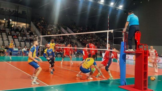 Volei masculin. Corona Brașov a reacționat după finala Cupei României pierdută la "masa verde"