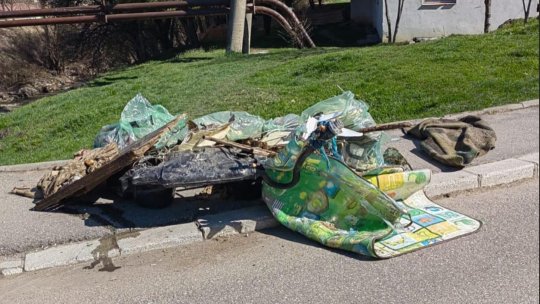 Albia Ghimbășelului pare a fi groapa de gunoi a unora dintre locuitorii orașului Râșnov