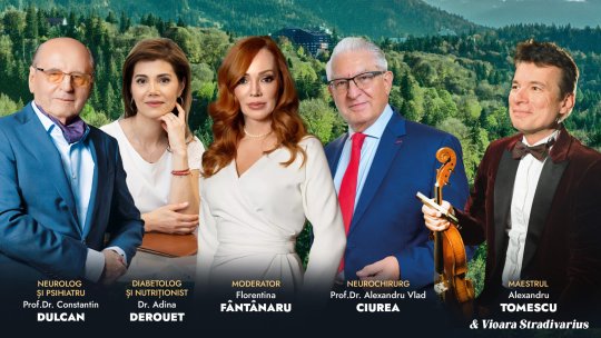 Conferința-Eveniment MUZICA MINȚII – Inspirație și Forță, în Poiana Brașov