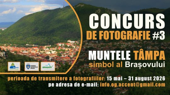 A fost lansată cea de-a treia ediție a concursului de fotografie „Muntele Tâmpa – simbol al Brașovului”