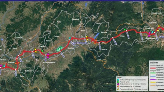 Un nou pas pentru Autostrada A13 Brașov-Bacău