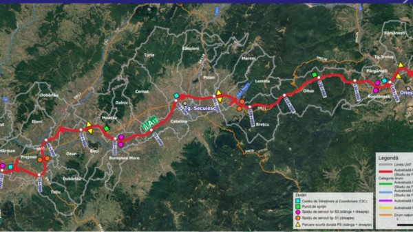 Un nou pas pentru Autostrada A13 Brașov-Bacău