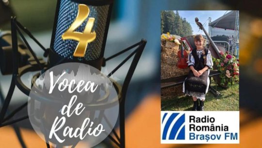 VOCEA DE RADIO 4. Maia Ștefania Comșa simte că nicio rochiță nu egalează frumsețea portului popular