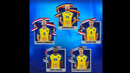 Volei masculin. Cinci jucători ai Coronei, convocați la echipele naționale