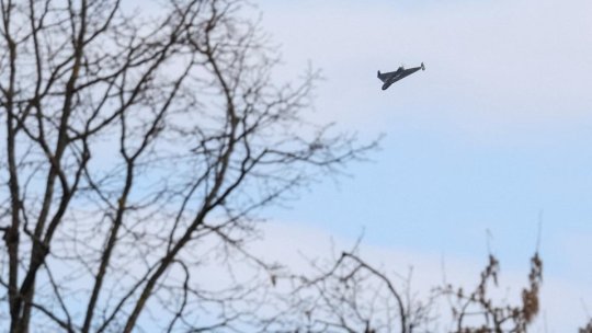O dronă rusească a pătruns în spațiul aerian al României!