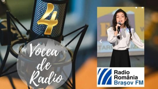 VOCEA DE RADIO 4. Amira Maria Poenaru se simte ca un star pe scenă