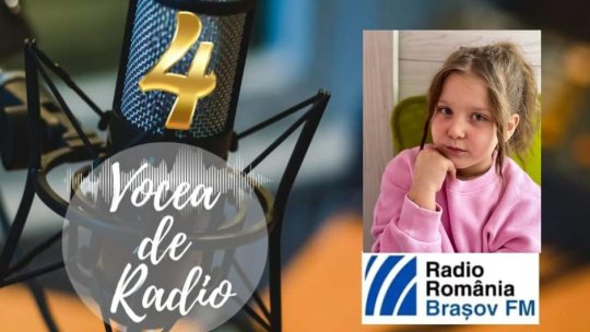 VOCEA DE RADIO 4. Daria Timeea Boicu, profesorul său este sursa ei de inspirație