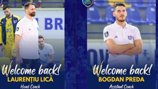 Laurențiu Lică și Bogdan Preda revin la echipa de volei masculin