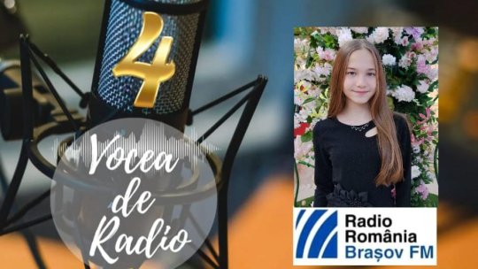 VOCEA DE RADIO 4. Rebeca – Maria Popa vrea să studieze cât mai multe stiluri muzicale