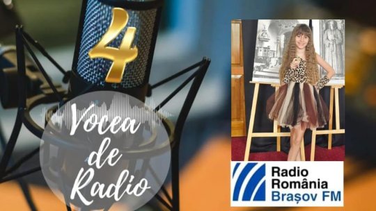 VOCEA DE RADIO 4. Sara Maria Oancea s-a îndrăgostit de muzică încă de la grădiniță