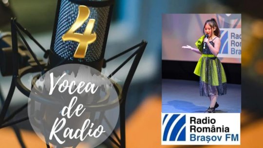 VOCEA DE RADIO 4. Irina Gabriela Leonte i-ar plăcea să aibă o carieră în muzică