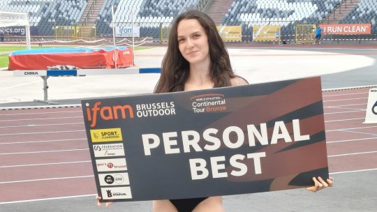Atletism. Record personal pentru Ștefania Balint
