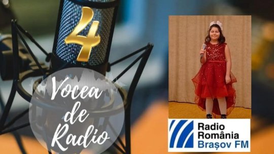 VOCEA DE RADIO 4. Sara Sofia Stancu vrea să creeze o lume mai fericită prin muzică