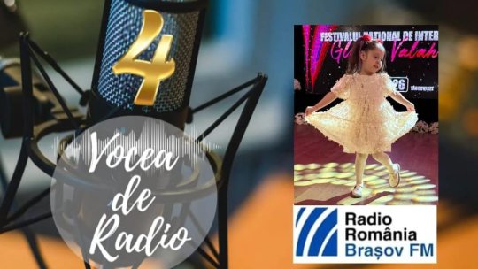 VOCEA DE RADIO 4. Gloria Ștefania Ristea este mezina competiției și o iubește mult pe mami