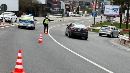 Trafic intens pe DN1, pe sensul Brașov – București