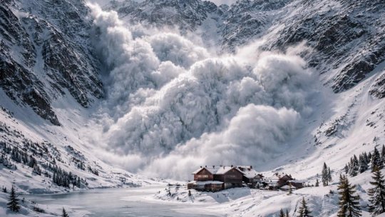 Risc mare de avalanșă în Munții Făgăraș și Bucegi