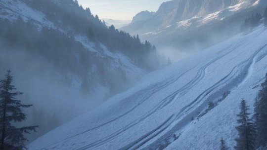 Risc mare de avalanşă în munţii Făgăraş şi Bucegi