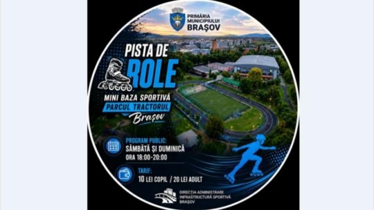 Se deschide pista de role de la mini-baza sportivă din Parcul Tractorul