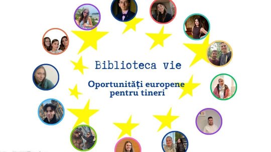 “Biblioteca vie – oportunități europene pentru tineri”