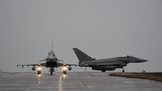 Două aeronave F-16, ridicate de la sol după intrarea unor drone pe teritoriul României