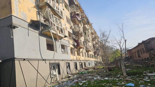 Rusia a bombardat din nou obiective civile din Ucraina