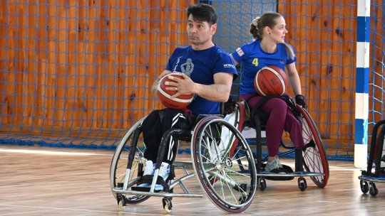 Baschet în scaun rulant. Corona Brașov, gata pentru Final Four-ul Campionatului Național