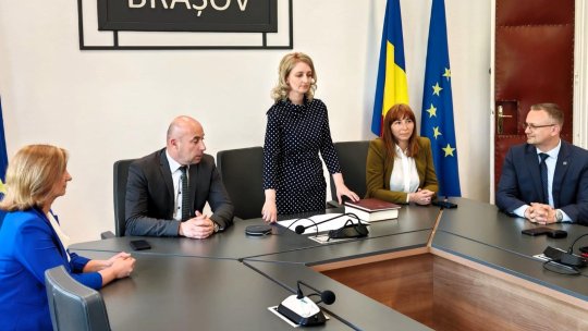 Noul subprefect al județului Brașov a depus astăzi jurământul