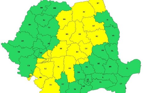 Alertă meteo!