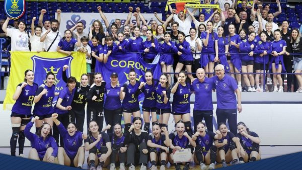 Handbal feminin. Medalie de argint pentru junioarele Coronei în Campionatul Național