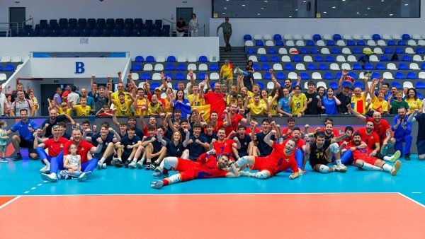 Volei. România – Spania 3-2, în Liga Europeană