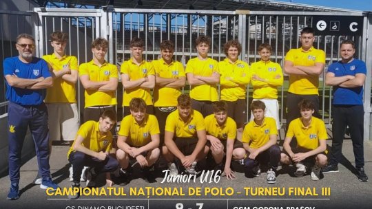 Polo. Corona Brașov U16, pe locul 5 în Campionatul Național