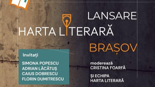 Harta Literară, la Brașov