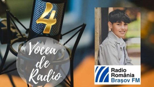 VOCEA DE RADIO 4. Andrei Cristescu visează să cânte alături de cei mai mari artiști ai lumii