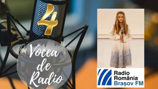 VOCEA DE RADIO 4. Debora Răuță studiază atât canto, cât și vioara