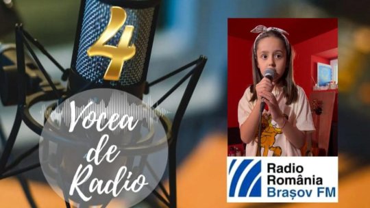 VOCEA DE RADIO 4. Maya Popescu cântă de la vârsta de 3 ani