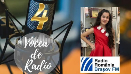 VOCEA DE RADIO 4. Izabela Maria Ghiorghiță visează să ajungă pe marile scene