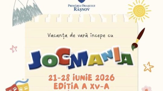 Jocmania, la Râșnov, până pe 28 iunie